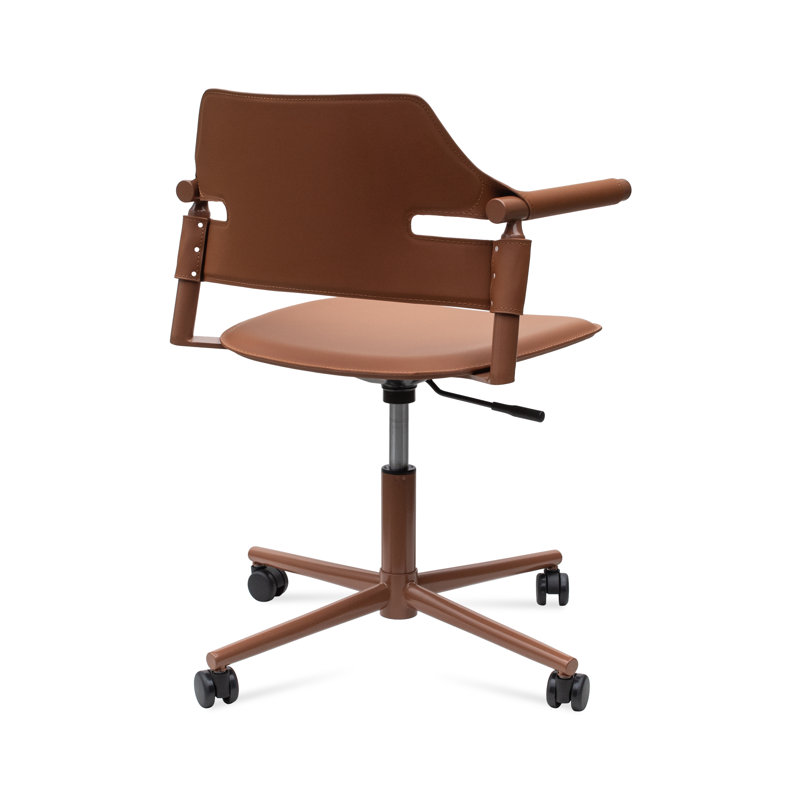 Chaise de bureau Genoa, Caramel