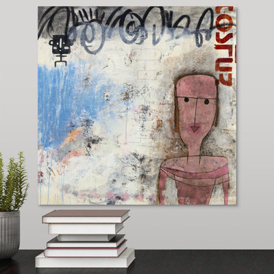 « true or false », peinture sur toile