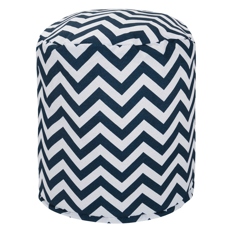 Blisston Outdoor Ottoman, Navy