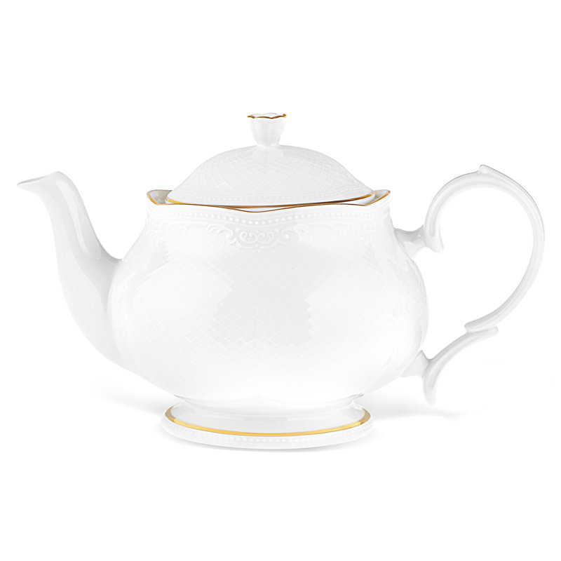 Marlow Home Co. Eubank No Pattern Teapot