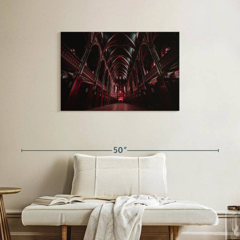 Creepy Architecture, 24" H x 36" W