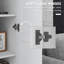 Armoire de rangement de 69 po de hauteur avec tablettes de rangement mobiles HOMcom, armoire de style moderne avec portes à fermeture douce, blanc