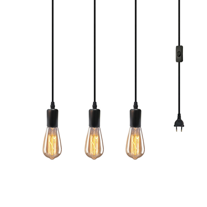 Luminaire suspendu 3 lumières Corington