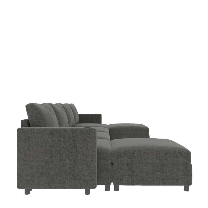 Grand canapé modulaire moderne