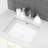 Wenty 15.5 " Ceramic Rectangular Bathroom Sink
