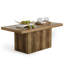 Grande table basse avec piédestal de 47 po