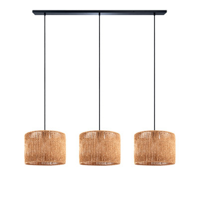 Proberta 3-light drum pendant lamp