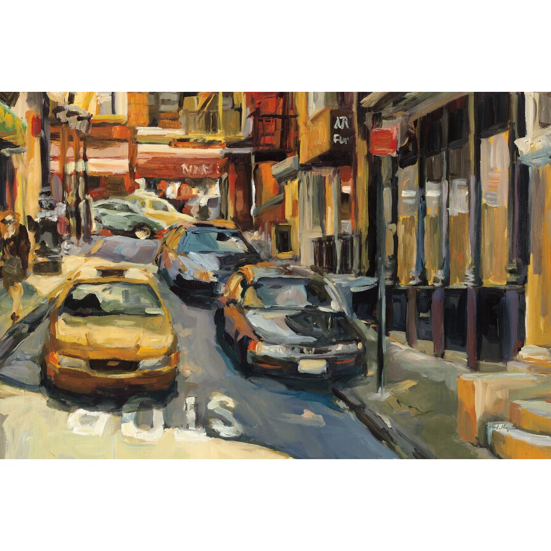 Leinwandbild Chinatown NY Crop von Marilyn Hageman