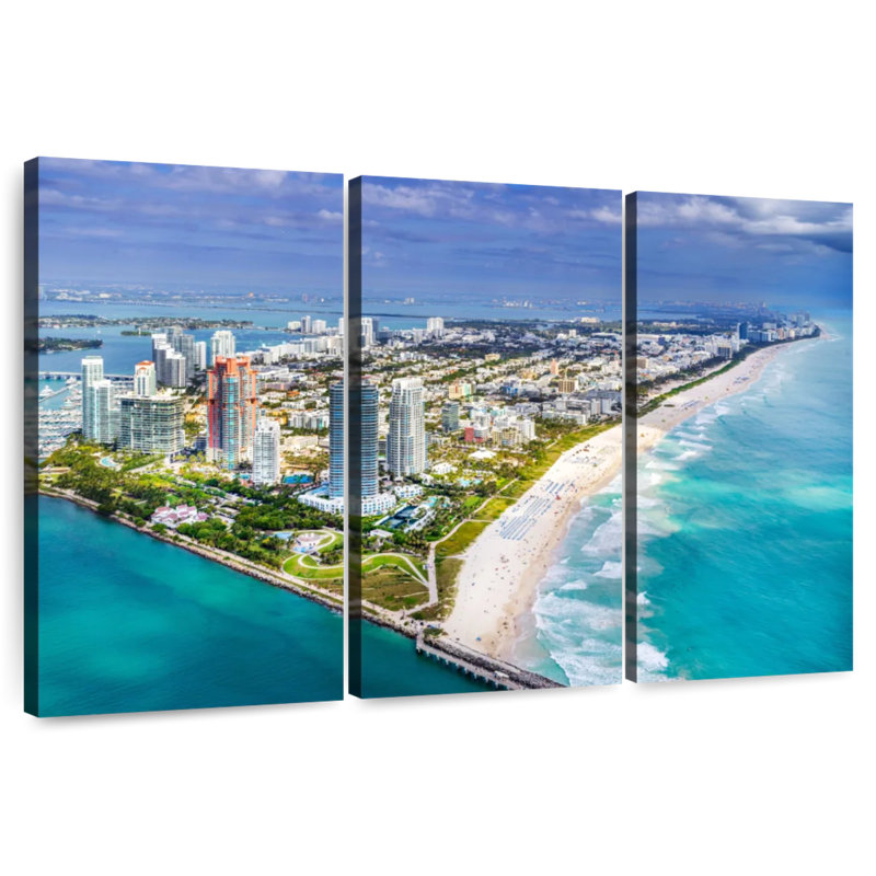 Camion-camion Miami South Beach I, H 32 po x l 50 po
