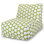 Fauteuil à billes et méridienne en sergé de coton Aalin