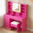 Bohuslava Vanity Table Stool Set-2031673727