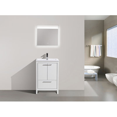 Lefebvre 23.4" Single Bathroom Vanity Set