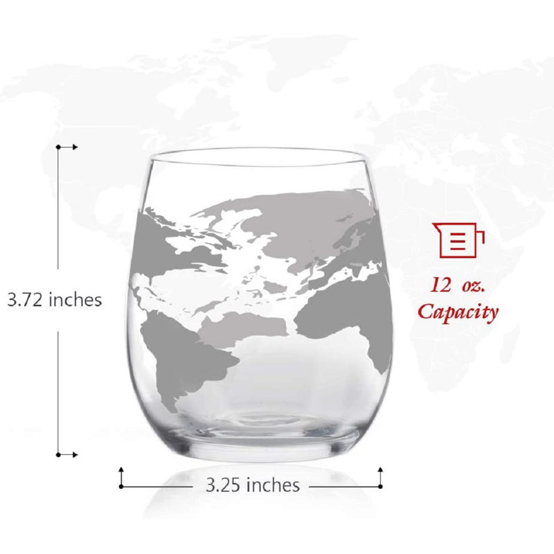 Denardo 12oz. Whiskey Glass Set