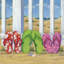 Toile tendue avec châssis Rosecliff Heights Brent, Paul: Flip Flop Beach I-52752497