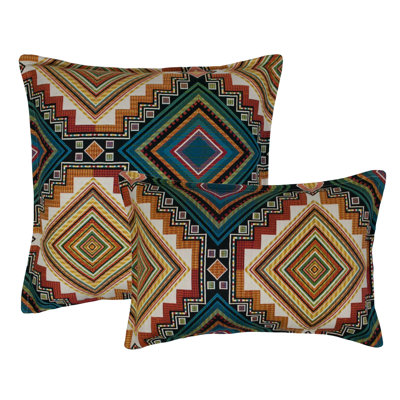 Aliso Creek Geometric Throw Pillow