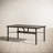 Leonard Rectangular Metal Dining Table