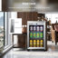 Equator 2.3cf Outdoor/Indoor Refrigerator IPX4 SS Builtin/FS 85 Cans Quiet 42dB