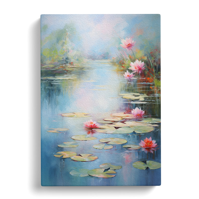 Pond Impressionism - Print, 60cm H x 40cm W x 3cm D