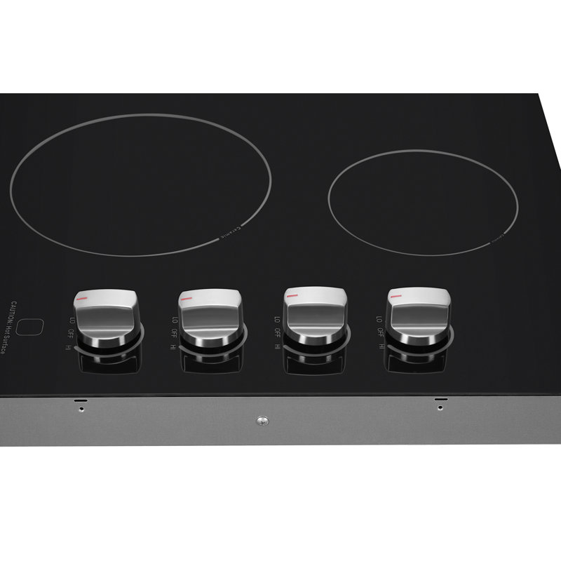 Robam 30" Black Electric 4 Burner Cooktop