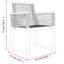 Anistynn 6 - Person Patio Dining Set Rectangular Table