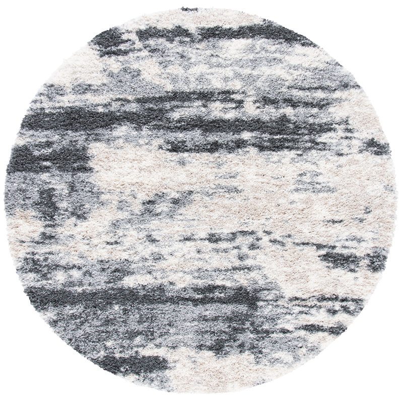 Tapis à poil long performance Hart Hart 800, Rond 8 pi