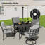 Ensemble repas 5 pièces Ivyglow-122878455