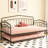 Twin Daybed With Trundle, Black - Metal, Bedroom Certain Outstanding