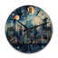 Horloge murale en bois massif Mirtila-1886456636