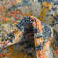 Tapis contemporain bleu Martiya