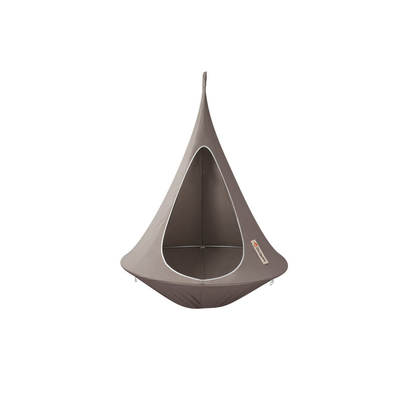 Saffo Hanging Chair, Taupe, 122cm H x 122cm W x 122cm D