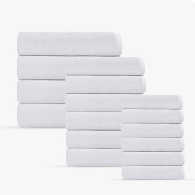Puresoft 16 pcs Turkish Towels Set