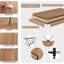 Nifleim 60cm W Manufactured Wood Shelving Unit-660434847