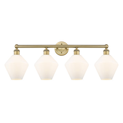 Éclairage de salle de bain à intensité variable 4 lumières Amylea