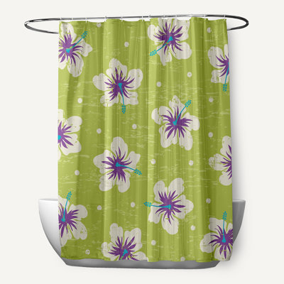 Hebrides Floral Shower Curtain