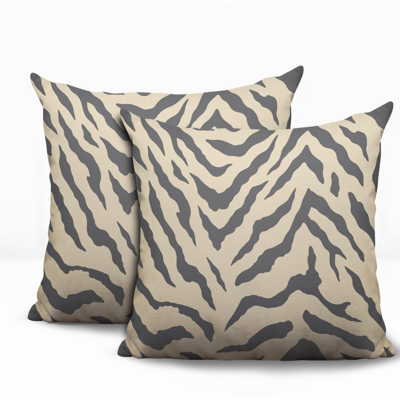Coussin intérieur / extérieur Billi, 18x18, Gray