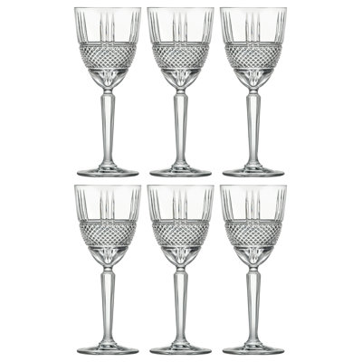 Verre à vin à tige de cristal Mehaffey