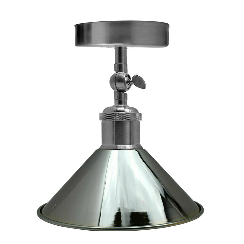 Boling Semi Flush Mount, Chrome