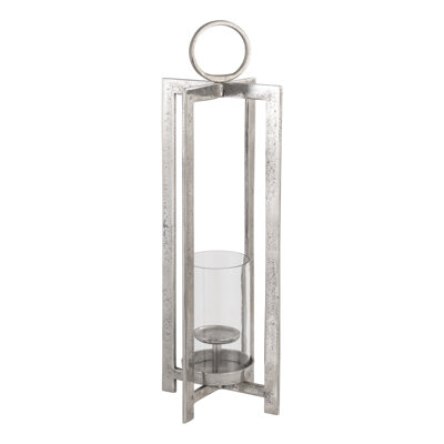 Wilmot Lantern - Large Silver