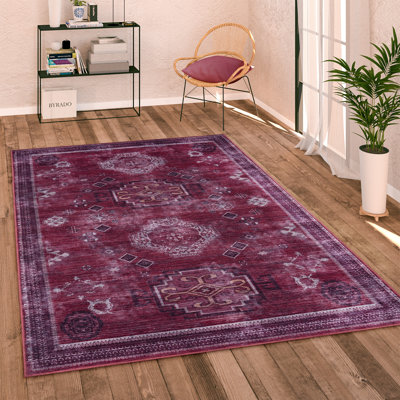 Slay Oriental Shag Area Rug