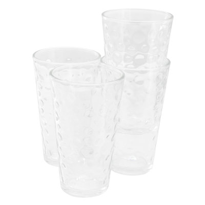Ensemble de verres en verre à bulles 13,5 onces Gibson Home