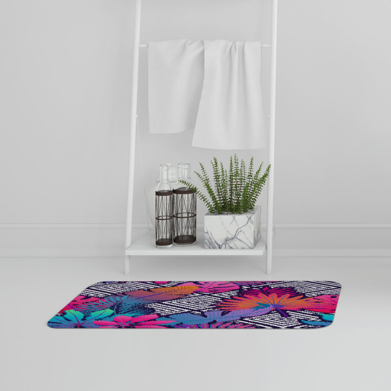 Akieba Memory Foam Non-Slip Bath Rug