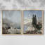 «Vintage Landscape XXIII», impression giclée sur cadre - ensemble de 2-1060654496-1060654526