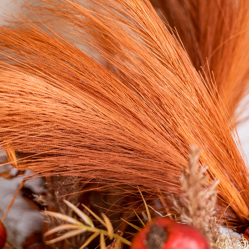 29.9'' Faux Reed Branch, Orange