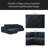 Chenille L-Shape Luxury Sectional Oversized Sofa,Mnimalist Design,Comfy Sleeper Couch For Living Room,Apartment&Reception Spaces,No Assembly Required-661410078