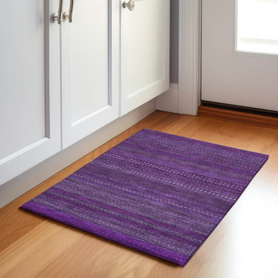 Premium Machine Washable Cerrito AMF527 Eggplant