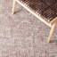 Tapis gris / rouille en laine tissé à la main-936422331