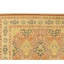 High-Quality Hand-Knotted Rust And Gold Area Rug