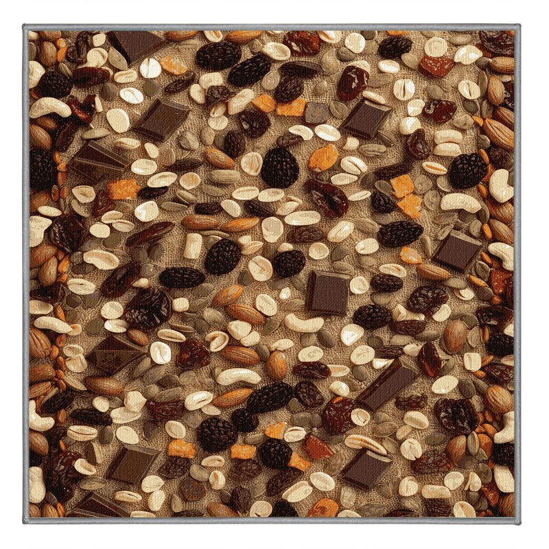  Tapis lavable et lavable, Carré 8 pi