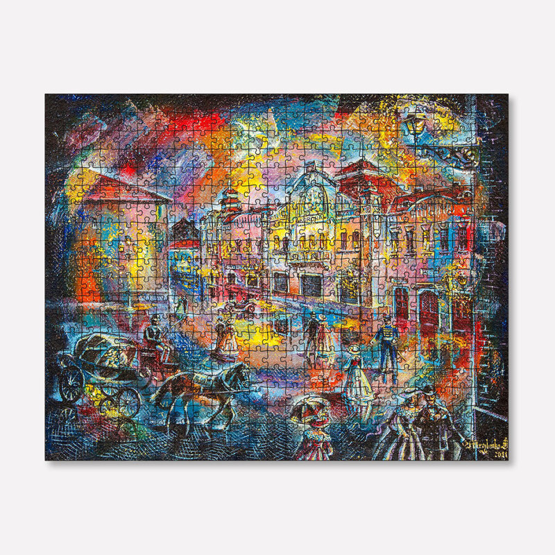 500-Piece Puzzle, 100% Cardboard, 18.9 x 13.4 inches | Box Size: 13.2 x 9.1 x 2.0 inches | Perfect for Family Fun & Relaxation, High-Quality, Durable Pieces for Easy Assembly, Ideal Gift for Puzzle Lovers