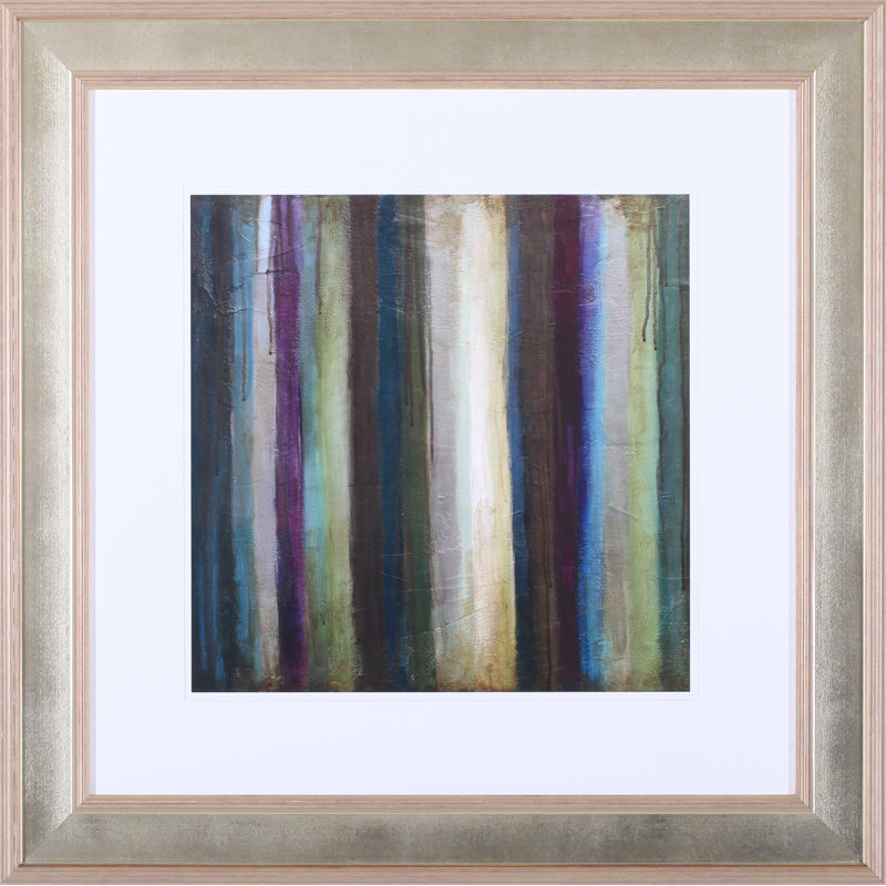 « stries i and ii » par wani pasion, reproduction d’art encadrée